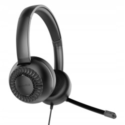 Słuchawki nauszne SpeedLink SL870006BK regulacja głośności złącze USB