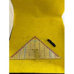 Rumold Trójkąt TZ i geometryczny 1158 32,5 cm przezroczyste do szkoły OPIS