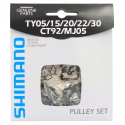 Outlet Komplet Kółek Shimano do przerzutki 5 6 7-rzędowej 10T RDTY22/30