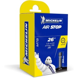 Outlet Michelin Airstop 35 Butyl AV do rozmiaru koła 26 cali 1.85-2.40 C4