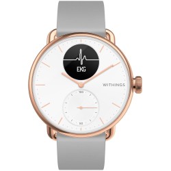 USZKODZONY Smartwatch Withings ScanWatch Hybrid złoty OPIS