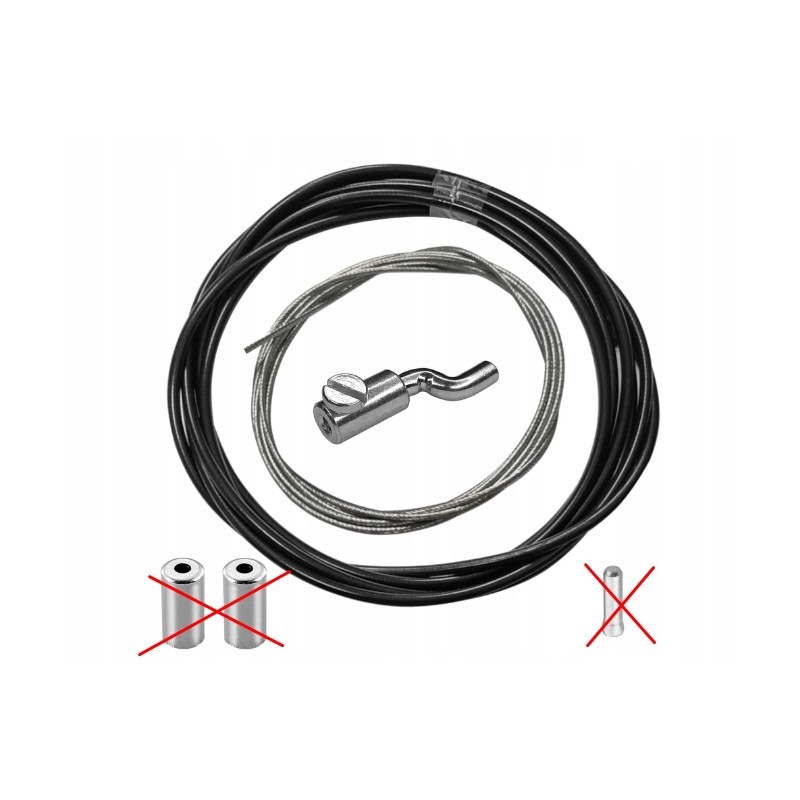 Outlet Uniwersalny zestaw naprawczy do kosiarki linka średnica 1.5mm+osłona Outlet Uniwersalny zestaw naprawczy do kosiarki linka średnica 1.5mm+osłona