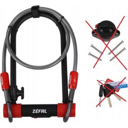 Outlet Zefal 4944B K-Traz U13 & Cable U-LocK 115 x 230mm / 120cm OPIS