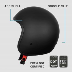 Kask Motocyklowy Na Motor Otwarty Westt M 57-58 cm