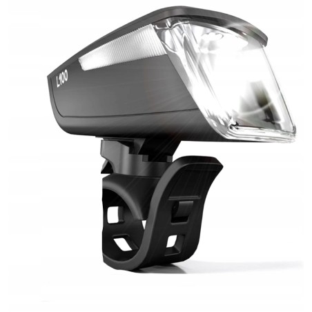 Outlet Lampka rowerowa przednia dioda LED Velmia L100 16D220 8h czasu pracy