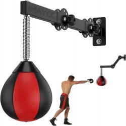 IMAYCC Speed Bag Boxing uchwyt z regulacją wysokości i worek bokserski OPIS
