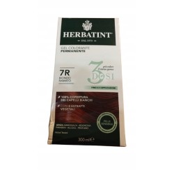 Outlet Herbatint Farba w żelu 7R miedziany blond 300ml naturalna do włosów