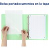 Outlet Segregator Oxford Europeanbinder Polyfoam Turkusowy Binder 4 A4+