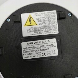 Outlet EpilWax podgrzewacz do wosku 800 ml biały profesjonalny do twardego