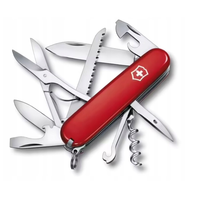 Outlet Scyzoryk Victorinox Huntsman 91mm 15 funkcji czerwony