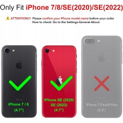 ORNARTO Kompatybilny z etui iPhone SE 2022/ SE 2020/iPhone 7/8 OPIS