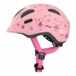 Outlet Kask rowerowy dziecięcy Abus Smiley 2.0 Rose Princess M 50-55cm