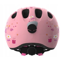 Outlet Kask rowerowy dziecięcy Abus Smiley 2.0 Rose Princess M 50-55cm