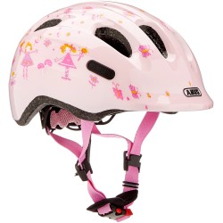 Outlet Kask rowerowy dziecięcy Abus Smiley 2.0 Rose Princess M 50-55cm