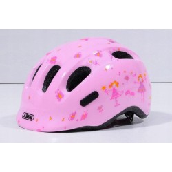 Outlet Kask rowerowy dziecięcy Abus Smiley 2.0 Rose Princess M 50-55cm