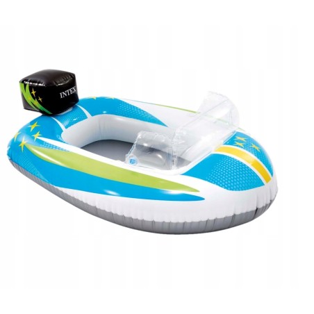 Outlet Ponton dla dzieci 3-6 lat motorówka łódka 109x74 cm do 27kg OPIS