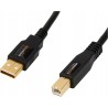 AmazonBasics 7HUA kabel USB długość kabla 1,8 m 2.0 USB A USB B do drukarki