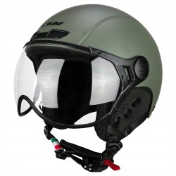 CGM EBI kask narciarski unisex dla dorosłych matowy zielony rozmiar XL