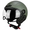 CGM EBI kask narciarski unisex dla dorosłych matowy zielony rozmiar XL