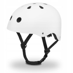 Kask rowerowy dla dzieci Lionelo Helmet biały