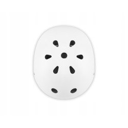 Kask rowerowy dla dzieci Lionelo Helmet biały