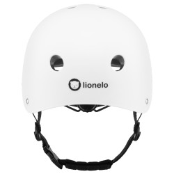 Kask rowerowy dla dzieci Lionelo Helmet biały