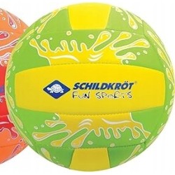 OUTLET PIŁKA DO SIATKÓWKI PLAŻOWEJ SCHILDKROT - FUNSPORTS ZIELONO ŻÓŁTA
