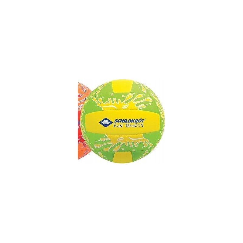 OUTLET PIŁKA DO SIATKÓWKI PLAŻOWEJ SCHILDKROT - FUNSPORTS ZIELONO ŻÓŁTA