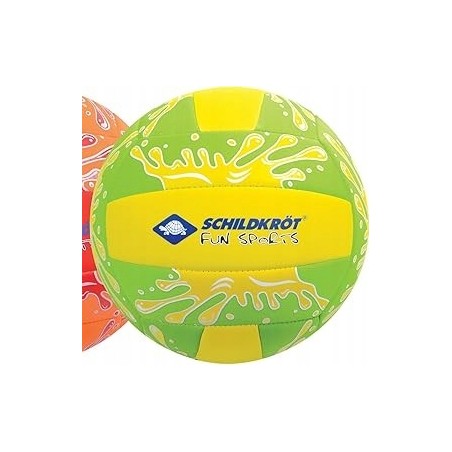 OUTLET PIŁKA DO SIATKÓWKI PLAŻOWEJ SCHILDKROT - FUNSPORTS ZIELONO ŻÓŁTA