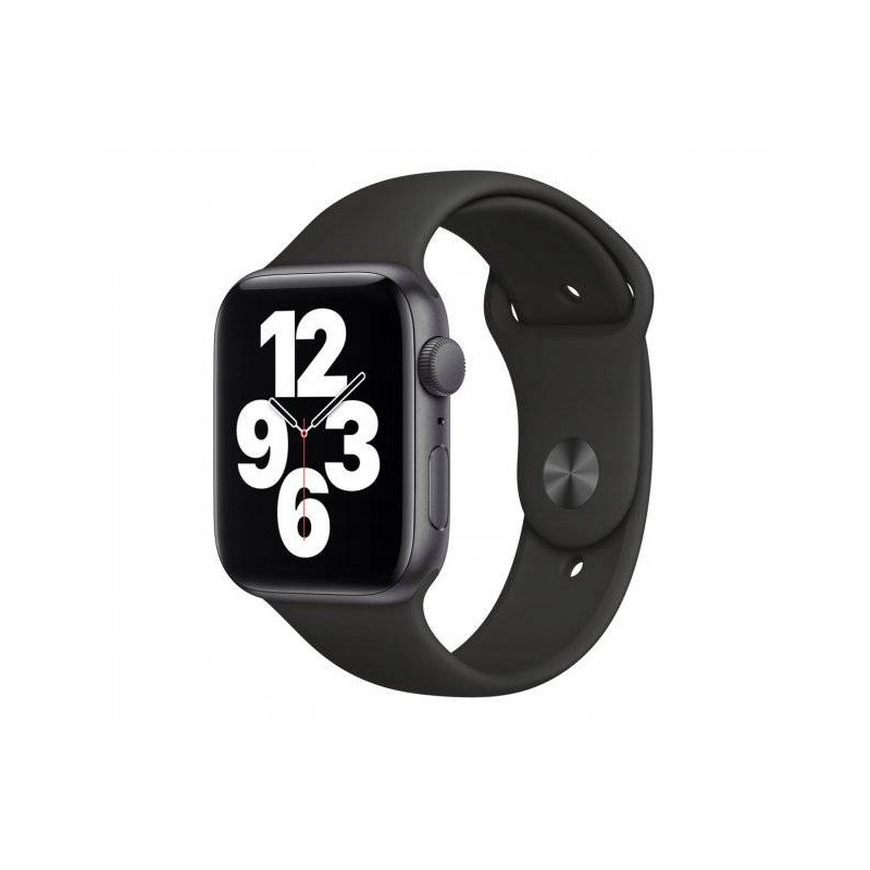 USZKODZONY Smartwatch Apple Watch SE GPS 44mm szary bluetooth pulsometr