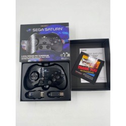 Outlet Pad bezprzewodowy przewodowy Retro-Bit SEGA Saturn 2.4GHz OPIS