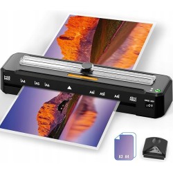 Outlet MAXDONE Laminator wbudowany cutter na zimno/ciepło A3 A4 A5 A6 OPIS
