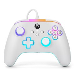 Outlet PowerA PC/XS Pad Advantage Lumectra biały i taśma LED RGB OPIS