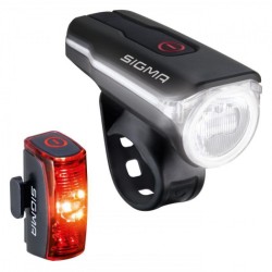 Outlet Oświetlenie rowerowe Sigma Sport Aura 60 i Infinity 60 lm 3 tryby