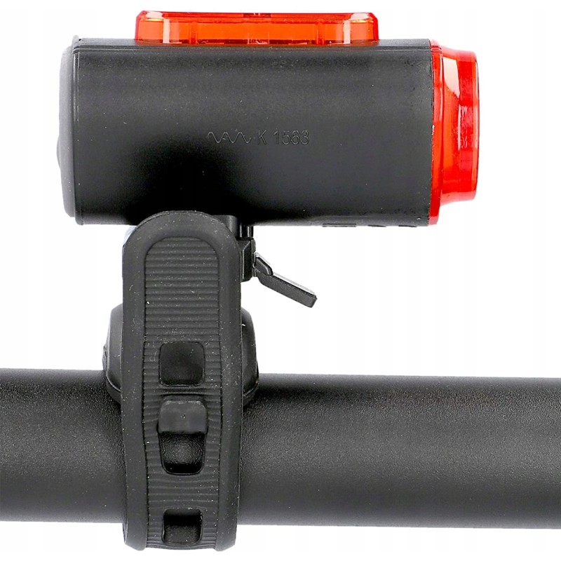 Outlet Oświetlenie rowerowe Fischer 50326 akumulator IP44 6.5x11x18.5 cm