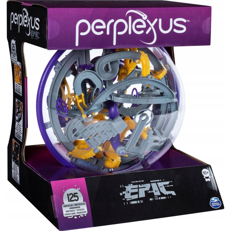 Gra zręcznościowa SPIN MASTER 6053141 Kula Labrynt 3D Spin Master OPIS Gra zręcznościowa SPIN MASTER 6053141 Kula Labrynt 3D Spin Master OPIS
