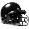 Kask baseballowy z maską na twarz sprzęt ochronny dla dorosłych oddychający