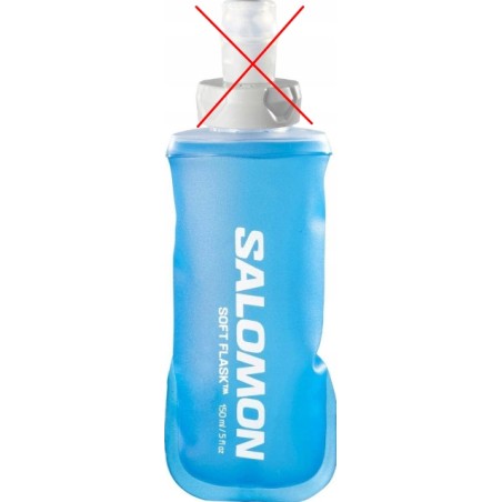 Outlet Bidon Salomon Soft Flask pojemność 150 ml niebieski materiał TPU