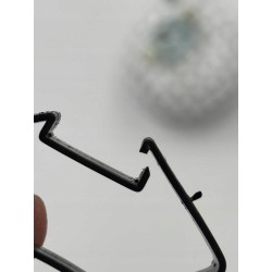 Outlet Dzwonek mechaniczny Basil Big Bell biały w czarne groszki 80 mm