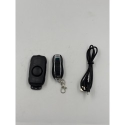 Outlet Alarm rowerowy z pilotem głośność alarmu 120 dB akumulator 500 mAh