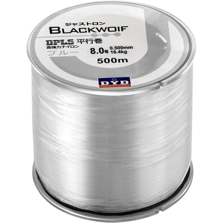 Outlet Japońska żyłka Blackwoif 0,5mm długość 500m wytrzymałość 18,4kg