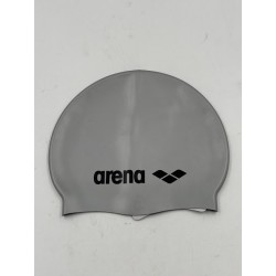 Outlet Czepek pływacki dla dzieci Silikon Arena szary wysoka elastyczność