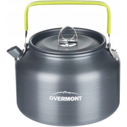 Outlet OVERMONT poj 1,6L CZAJNIK KEMPINGOWY TURYSTYCZNY LEKKI ALUMINIOWY