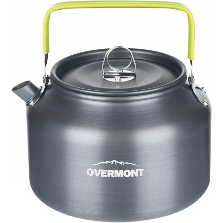 Outlet OVERMONT poj 1,6L CZAJNIK KEMPINGOWY TURYSTYCZNY LEKKI ALUMINIOWY