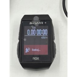 Outlet Licznik rowerowy bezprzewodowy Sigma Sport ROX 11.1 EVO Black HR SET