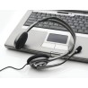 Outlet Słuchawki nauszne Logitech H111 długość przewodu 1.8 m stereo