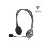 Outlet Słuchawki nauszne Logitech H111 długość przewodu 1.8 m stereo