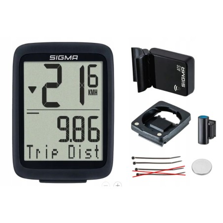 Outlet Licznik rowerowy bezprzewodowy Sigma BC 8.0 WL ATS przekątna 1.9 "