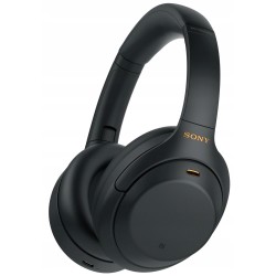 Outlet Słuchawki bezprzewodowe nauszne Sony WH-1000XM4 Bluetooth zasięg 10m
