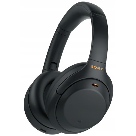Outlet Słuchawki bezprzewodowe nauszne Sony WH-1000XM4 Bluetooth zasięg 10m